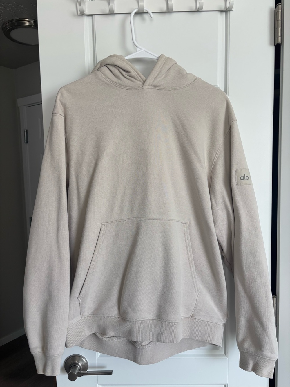 ALO Yoga Oversized Bone Hoodie